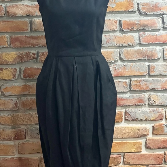 ALBERT NIPON for BERGDORF GOODMAN vintage linen dress - Picture 6 of 7